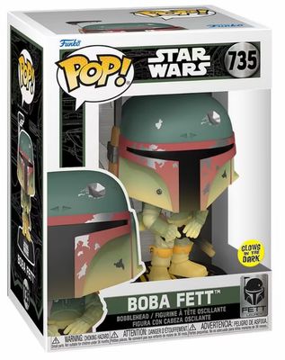 Boba Fett with Rifle (glow) - Star Wars - Funko POP! Star Wars (735)