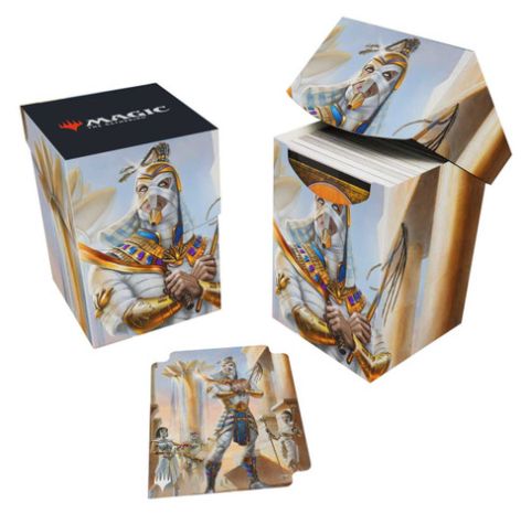 Aetherdrift - Commander featuring Temmet, Naktamun&#39;s Will 100+ Deck Box