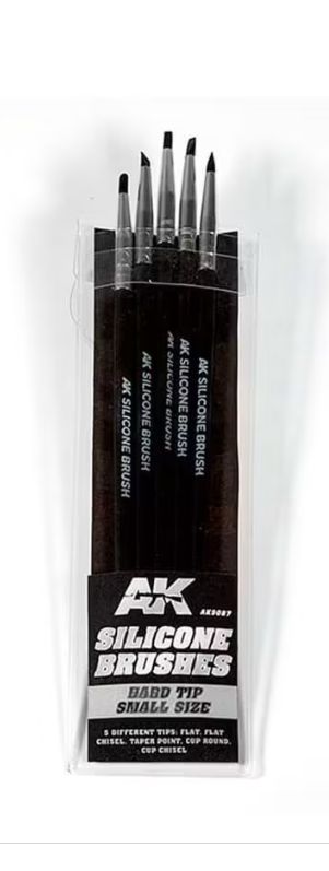 AK Tools: Set of 5 Silicone Brushes
