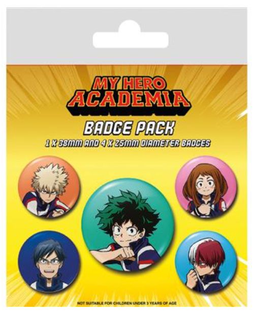 My Hero Academia (Team) Badge Pack