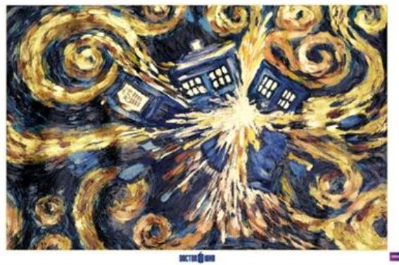Doctor Who Exploding Tardis Maxi Poster