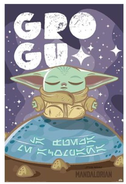 Star Wars: The Mandalorian (Grogu Cuteness) Maxi Poster