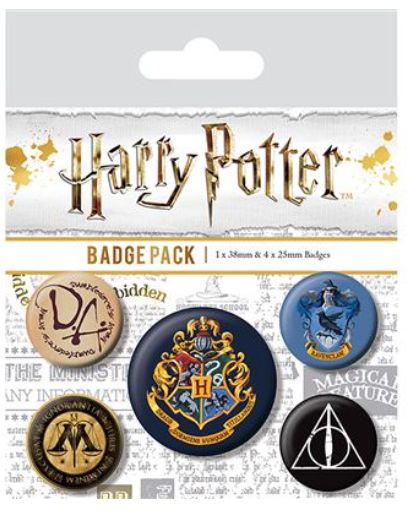 Harry Potter (Core Hogwarts) Badge Pack