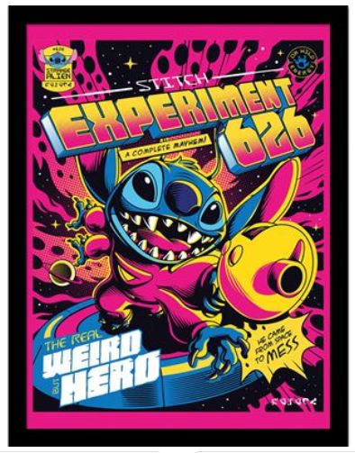 Stitch (Comic) Collector Print Framed 30 x 40