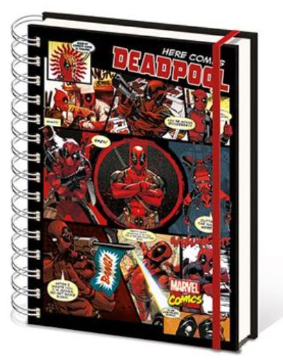 Deadpool (Here Comes Deadpool) A5 Notebook