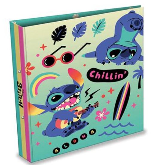 Lilo &amp; Stitch (Chillin&#39;) Ring Binder