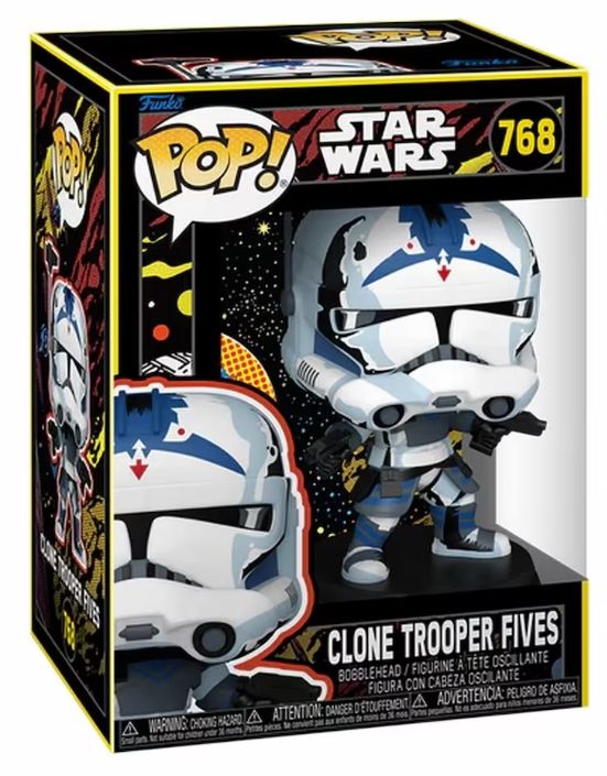 Clone Trooper Fives (Retro) - Star Wars: The Clone Wars - Funko POP! (768)