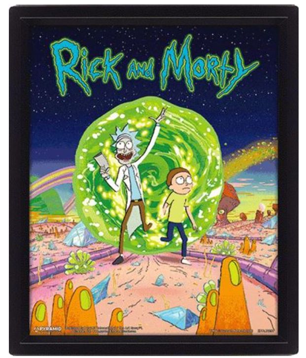 Rick and Morty (Portal) 3D Print