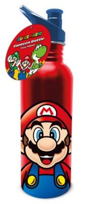 Super Mario Metal Drinks Bottle