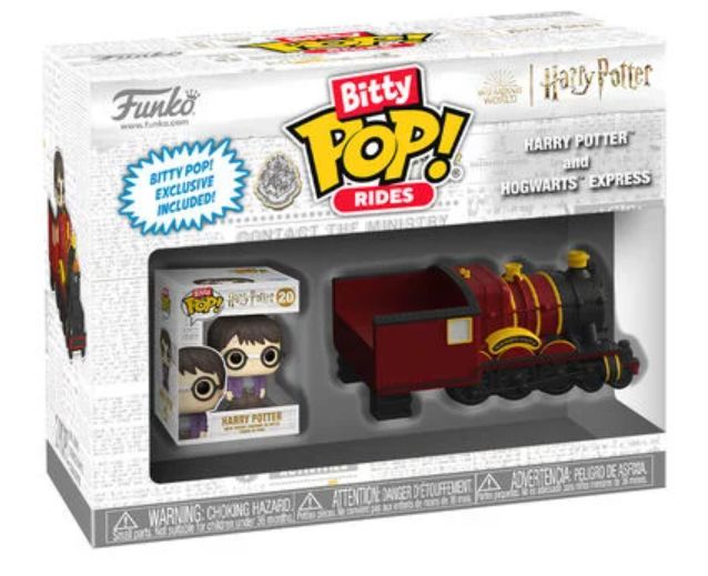 Harry Potter Bitty POP! Rides Vinyl Figure Harry Potter w/Hogwarts Express 2,5 cm