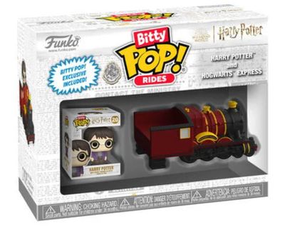 Harry Potter Bitty POP! Rides Vinyl Figure Harry Potter w/Hogwarts Express 2,5 cm