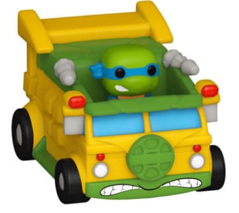 Teenage Mutant Ninja Turtles POP! Rides Vinyl Figure Leonardo w/Van 2,5 cm