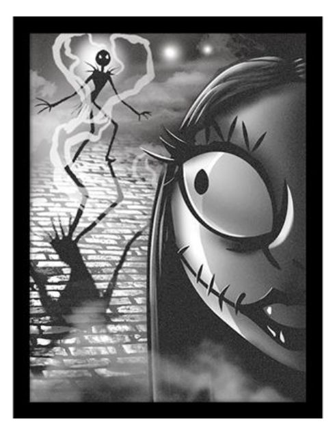 Nightmare Before Christmas Framed Sally
