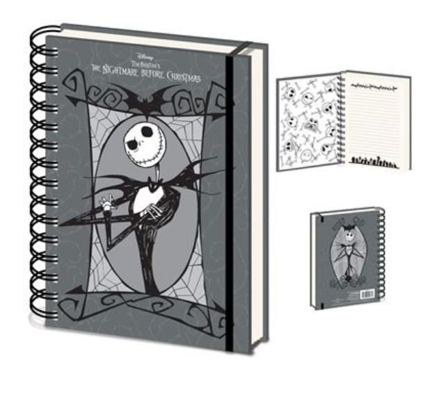 Nightmare Before Christmas (Spooky) A4 Wiro Notebook