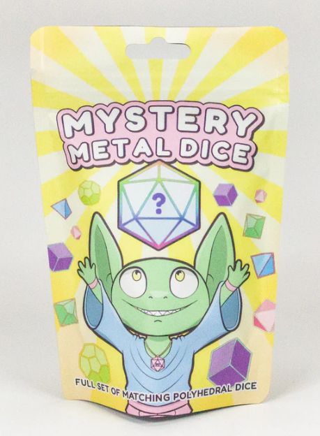 Metal Mystery Dice Set