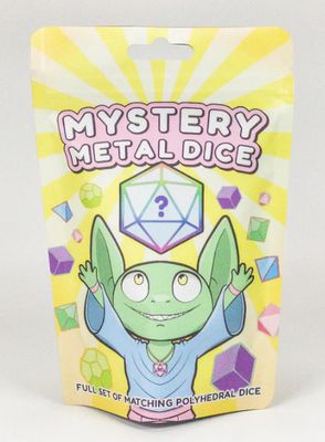Metal Mystery Dice Set