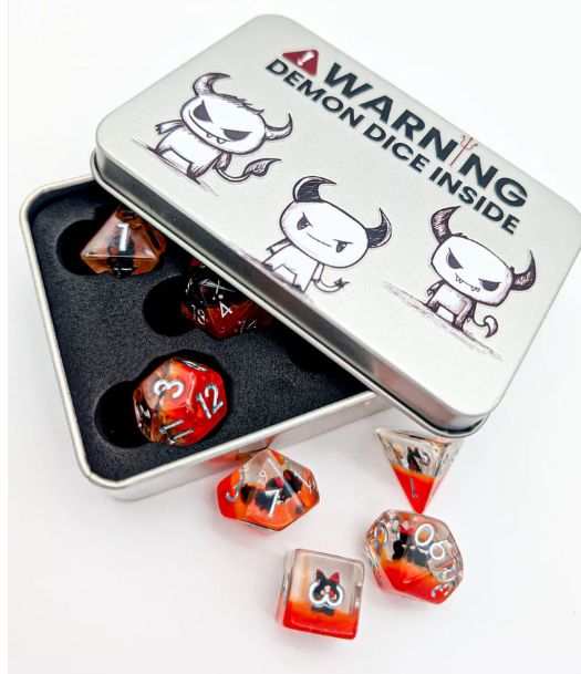 Demon Dice Tin