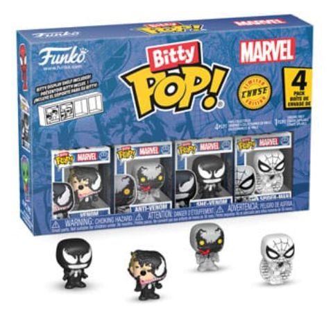 Spider-Man Bitty POP! Vinyl Figure 4-Pack Series 3 2 cm