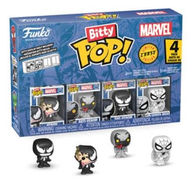 Spider-Man Bitty POP! Vinyl Figure 4-Pack Series 3 2 cm