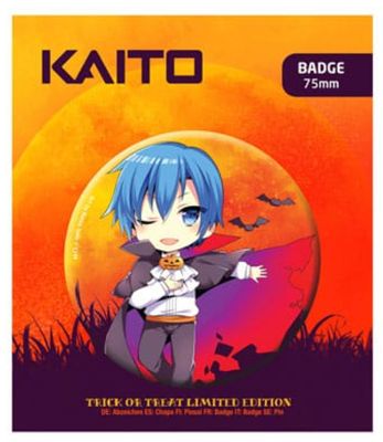 Hatsune Miku Pin Badge Halloween Limited Edition Kaito