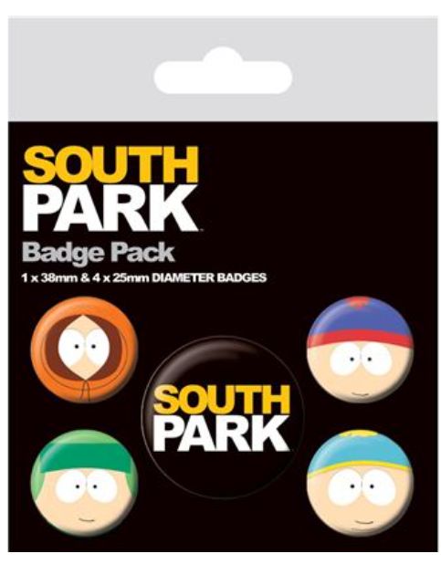 South Park (Faces) Badge Pack