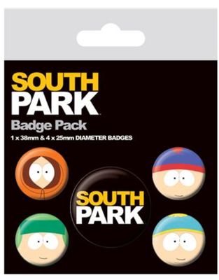 South Park (Faces) Badge Pack