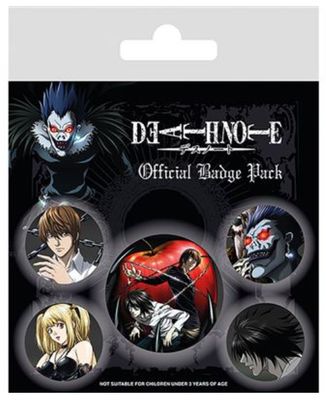 Death Note Badge Pack