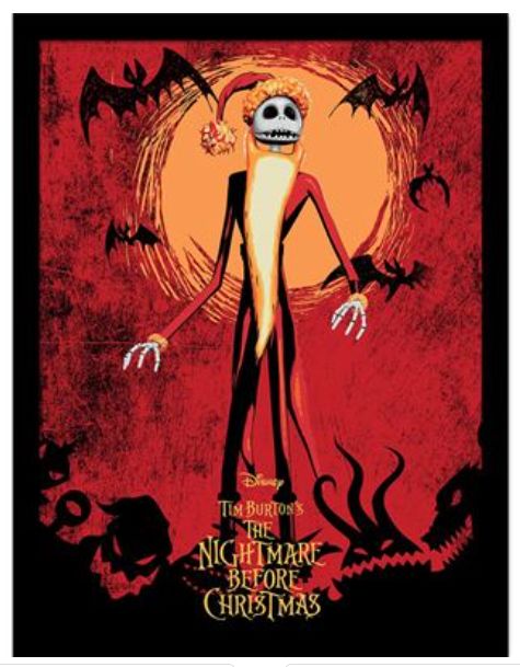 Nightmare Before Christmas Framed (Jack)