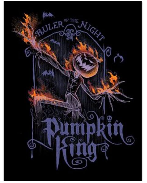 Nightmare Before Christmas (Pumpkin King) Framed