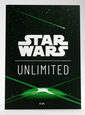 Gamegenic Star Wars: Unlimited Premium Art Sleeves - Card Back Green