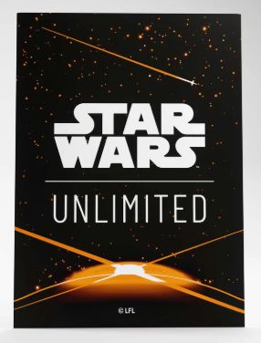 Gamegenic Star Wars: Unlimited Premium Art Sleeves - Card Back Orange
