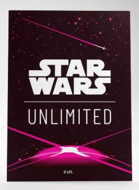 Gamegenic Star Wars: Unlimited Premium Art Sleeves - Card Back Magenta