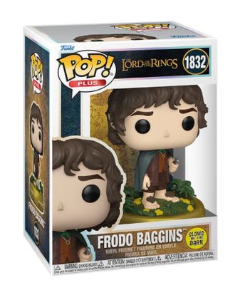 The Lord of the Rings POP! Plus Movies Vinyl Figures Frodo Baggins(GW) 9 cm