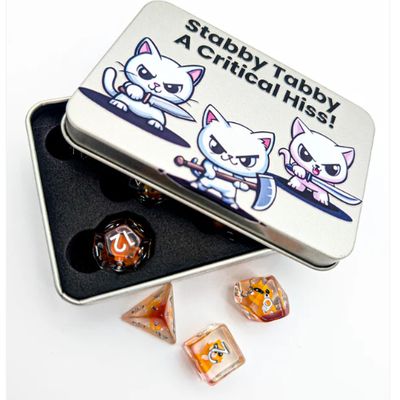 Cat Dice (Stabby Tabby)