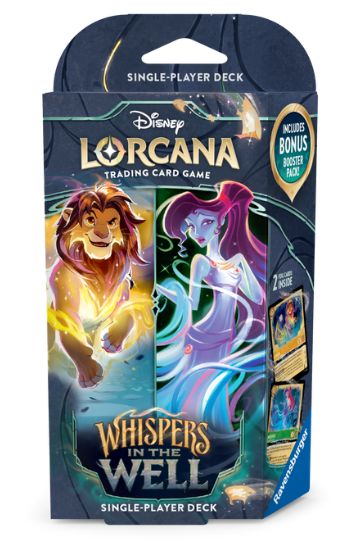 Whispers in the Well Starter Deck - Amber &amp; Emerald (Simba &amp; Megara)