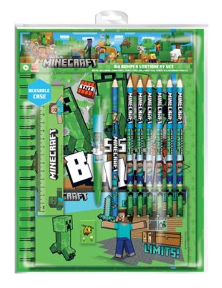 Minecraft (Characters) Bumper Stationary Set