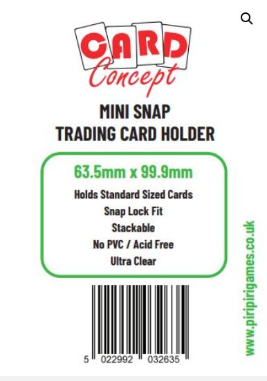 Mini Snap - Trading Card Holder