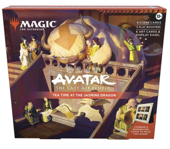 Avatar: The Last Airbender Scene Box - Tea Time at the Jasmine Dragon