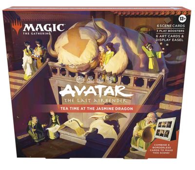 Avatar: The Last Airbender Scene Box - Tea Time at the Jasmine Dragon