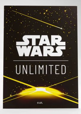 Gamegenic Star Wars: Unlimited Premium Art Sleeves - Card Back Yellow