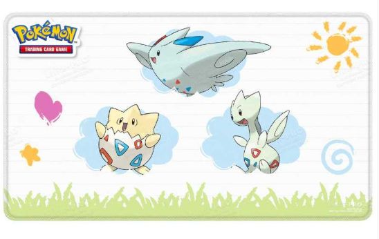 Pokémon Togepi Evolutions Stitched Playmat