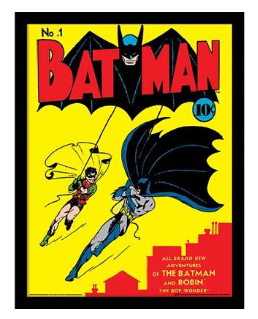 Batman (Framed Print)