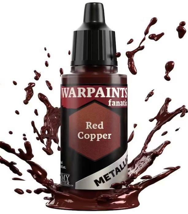 Fanatic Metallic Paint (various colours), Colour: Red Copper