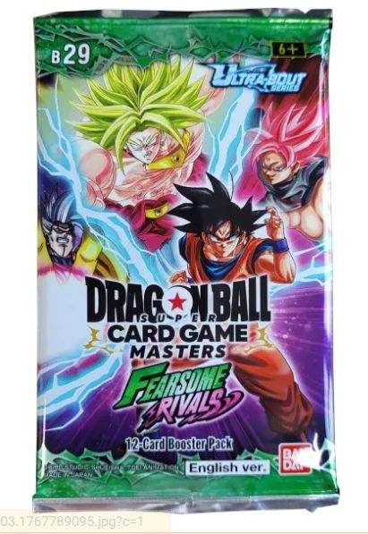 Dragon Ball Super Card Game - Booster Pack Fearsome Rivals (B29)