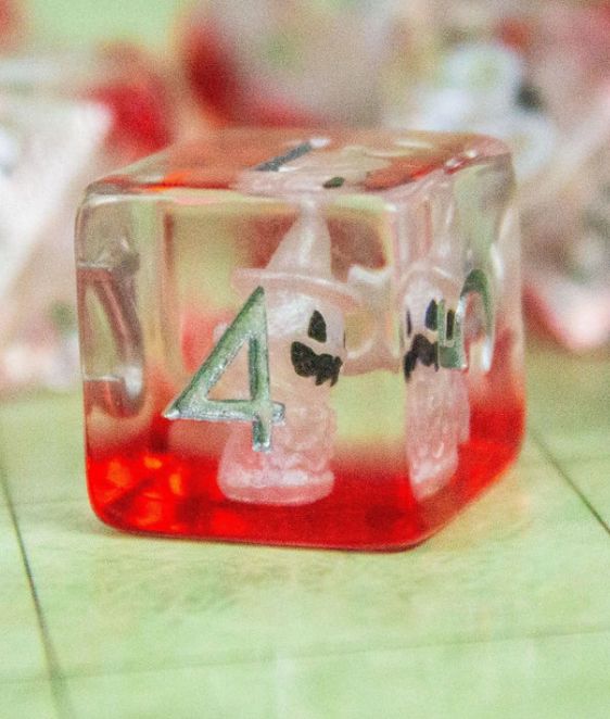 Inclusion Ghost Dice Set