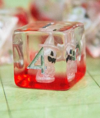Inclusion Ghost Dice Set