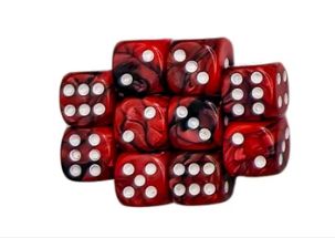 Dark Vortex Pipped D6