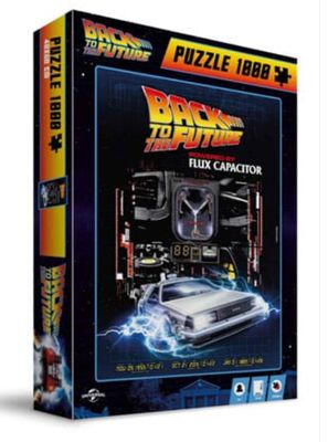 Back to the Future 1000-piece puzzle Powered by Flux Capacitor