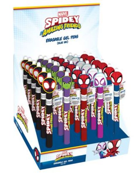 Spidey &amp; Friends Erasable Ink Gel Pens