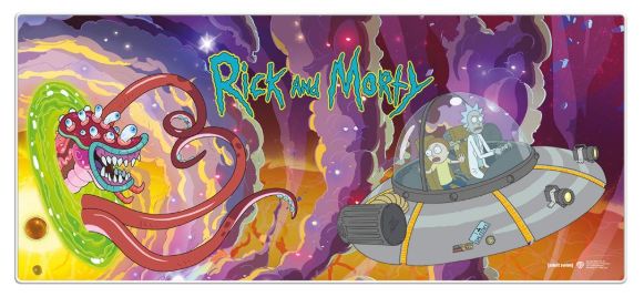 Rick And Morty (Spaceship) Gaming Desk Mat